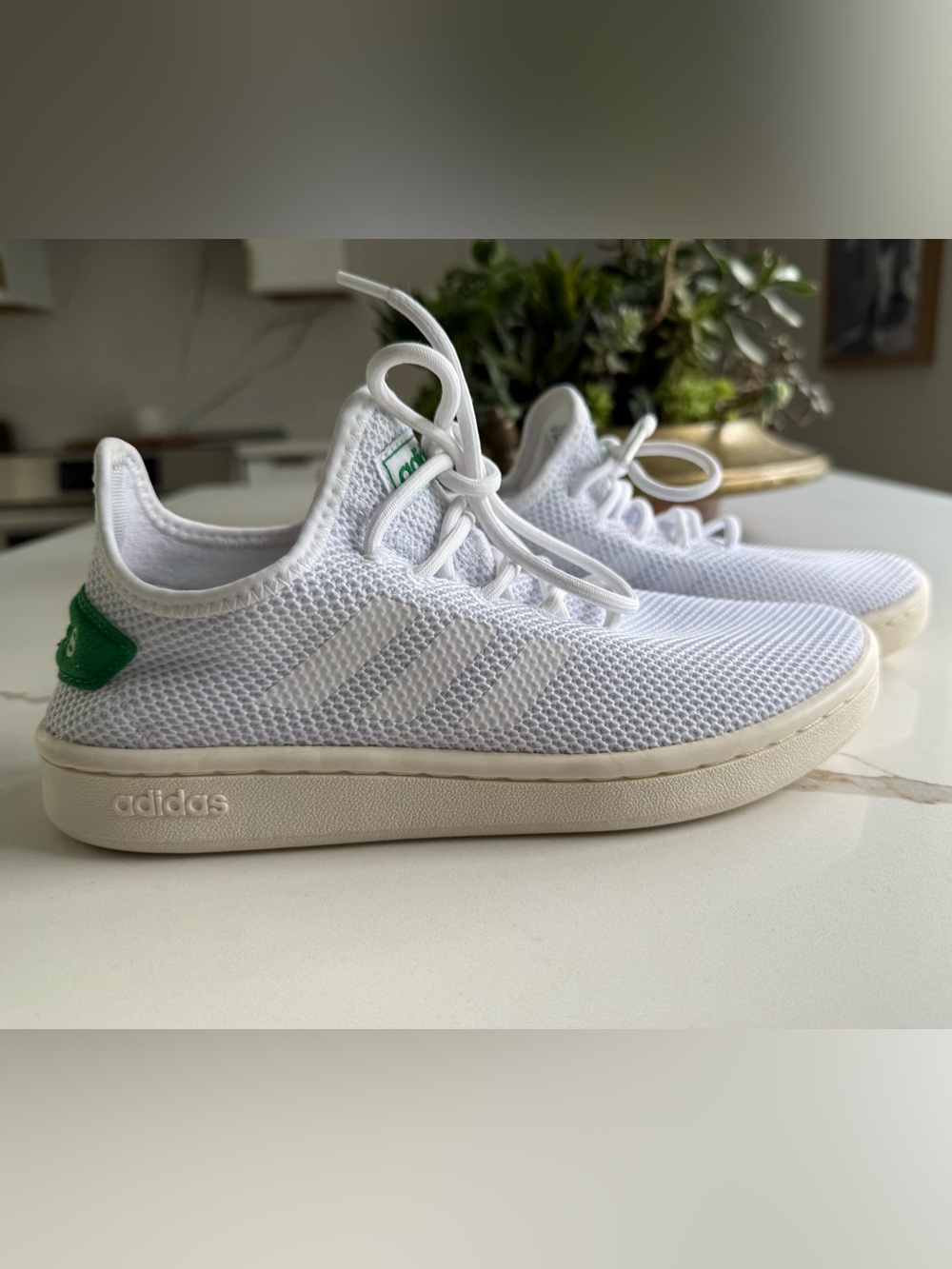 Adidas Court Adapt in Cloud White